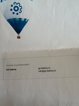 Let balónem - 2