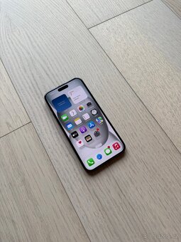 ZÁNOVNÍ APPLE IPHONE 15 PLUS 128GB-ČERNÝ 100% BATERIE,ZÁRUKA - 2