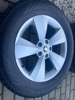 Alu kola Škoda Kodiaq Nanuq 17” zimní - 2