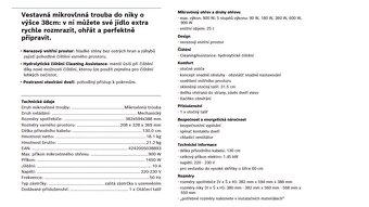 Vestavná mikrovlná trouba zn. Bosch BFL550MS0 - 2