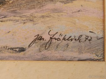 Obraz Jaroslav Frohlich, Staré ořechy 1972, olej 63x69 - 2