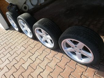 originál BMW kola R17 komletní letní pneu - 2