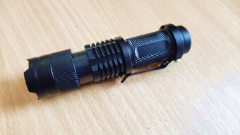 UV svítilna ZOOM test bankovek, Geocaching... - 2