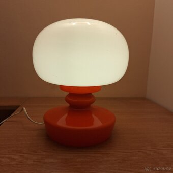 retro skleněná lampa - 2