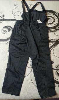 Kalhoty pracovní s laclem - 2