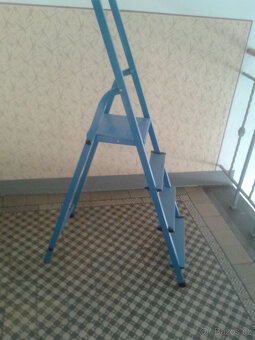 Ocelový žebřík 4 schody - 2