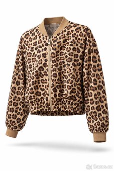Dámská blůzka s leopardím vzorem – vel. XL - 2