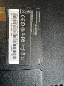 Notebook Samsung np270e5e - 2