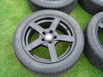 4 XZIMNÍ HLINÍKOVÁ KOLA ŠKODA OCTAVIA SCOUT, YETI 225/50 R17 - 2