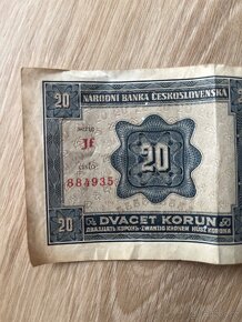 20 korun série JF, A. Rašín, M.R.Štefánik. RARE - 2