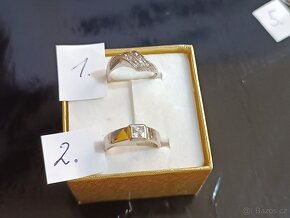 Šperky z bílého zlata 14kt 585/1000 - 2