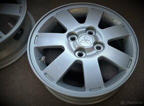 Alu disky 14" 4x100 Mitsubishi orig. + TPMS - 2