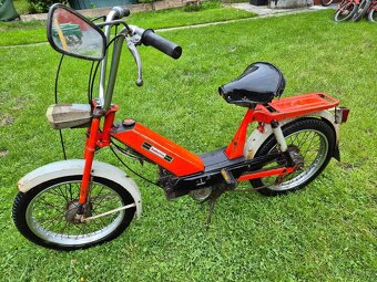 Babetta 207 s kartičkou, červená původní 1. - 2