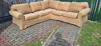 IKEA EKTORP rohová s potahem IDEMO - 2