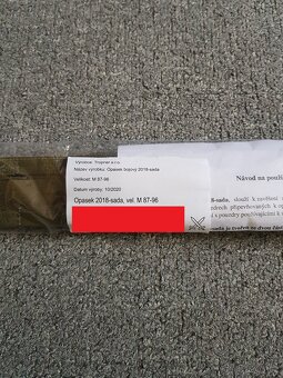 Opasek bojový 2018 AČR sada vel. M 87-96 cm, NOVÝ - 2