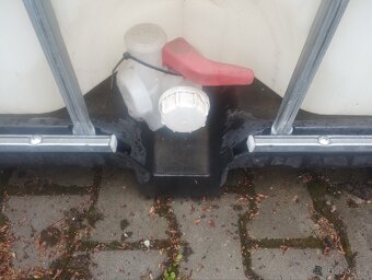 Ibc kontejner kontejnery barel 1000 L - 2