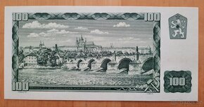 100 Kčs 1961 s kolkem stav UNC hezké číslo - 2