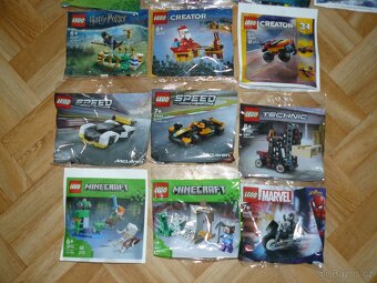 Lego sáčky pro kluky, nepoužité, - 2