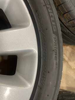 ALU kola na Opel Zafira 5x115 + celor. pneu v ceně - 2