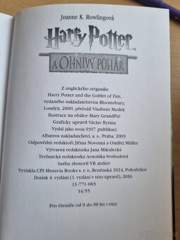 Harry Potter knihy - 2