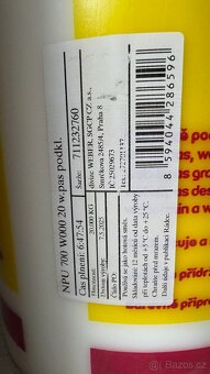 Podkladní nátěr pod fasádní barvu Weberpas UNI bílý 20kg - 2