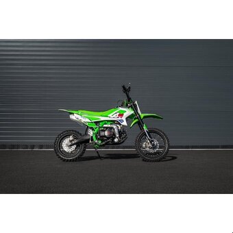 Pitbike Leramotors Thunder 125, poloautomat, 14/12, zelená - 2