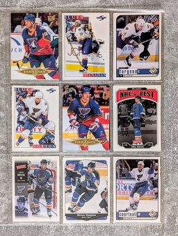sbírka hokejových karet NHL - 2