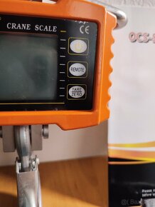 Závěsná jeřábová váha na 1000 kg s dálkovým ovládáním - 2