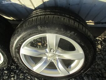 ALU kola AUDI A4/5/6/7 8,5x18 ET29 s pneu 255/45 18 - 2