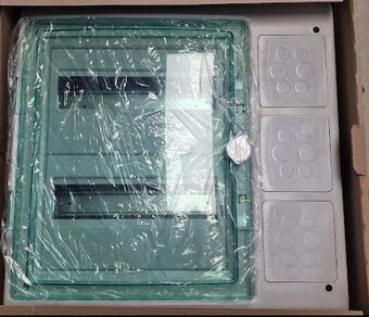 Rozvodnice, Mureva, 13439, 2x12 modulů, 3 zásuvky Schneider - 2