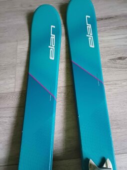 Sjezdové lyže Elan vel 140 cm + lyžáky vel 39 - 2