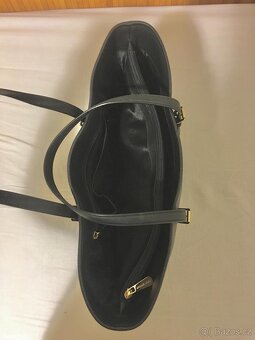 Michael Kors velká černá kabelka Jet Set Saffiano Leather - 2