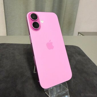 iPhone 16 128GB růžový, nový, 12 měsíců záruka - 2