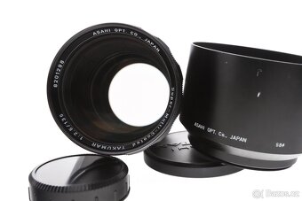 objektiv Asahi SMC Takumar 135mm f/2.5 pro závit M42 + adap - 2