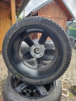 BMW 5x120 R17 Platin 225/45 zimné pneu - 2