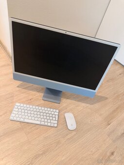 iMac 24” M1 modrý - 2