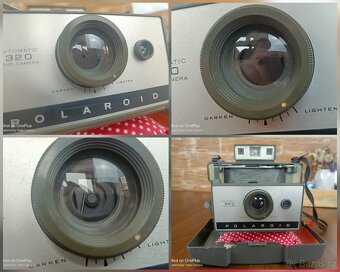 Měchový Polaroid Land Camera 320 - 2