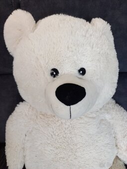 Velký plyšový medvěd bílý - 2