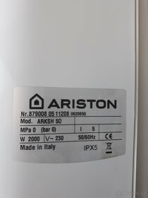 Ohřívač vody Ariston - 2