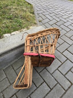 Dětská retro sedačka na kolo - 2