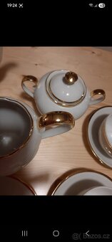 Porcelán, set, retro - 2