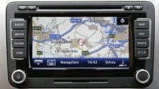 VW RNS 510 - orig. GPS autorádio s navigací , nové mapy - 2