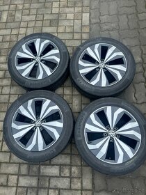 ORIGINÁL Alu Volkswagen Manila 5x100, R17 - LETNÍ PNEU - 2