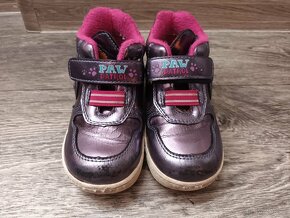 Jarní/podzimní holčičí boty Paw Patrol, vel. 24 - 2