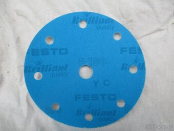 FESTOOL - BRUSNÝ SMIRKOVÝ KOTOUČ FESTO 150mm , ZRNITOST 180 - 2