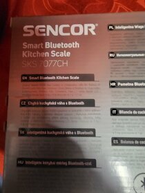Prodám novou chytrou kuchyňskou váhu s Bluetooth Sencor - 2