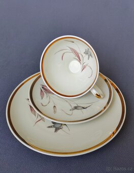 Elegantní bavorský porcelánový čajový set od Alka (Bavaria) - 2