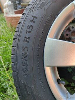 Kola s pneumatikami 195/65 R 15H - 2
