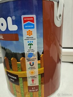 Tenkovrstvá lazura Luxol Originál 3 l - Palisandr 0022 - 2