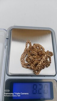 Prodám zlaty řetízek Královská vazba - 2